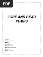 Lobe and Gear Pumps