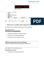 Phsyics Revision Notes