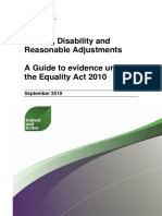 Proving Disability and Reasonable Adjustments Oct2018