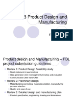 Product Designmanufacturing PBL