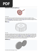 Types of Gears