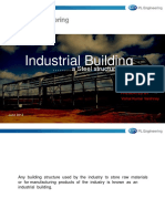 Industrial Building: A Steel Structural Configuration