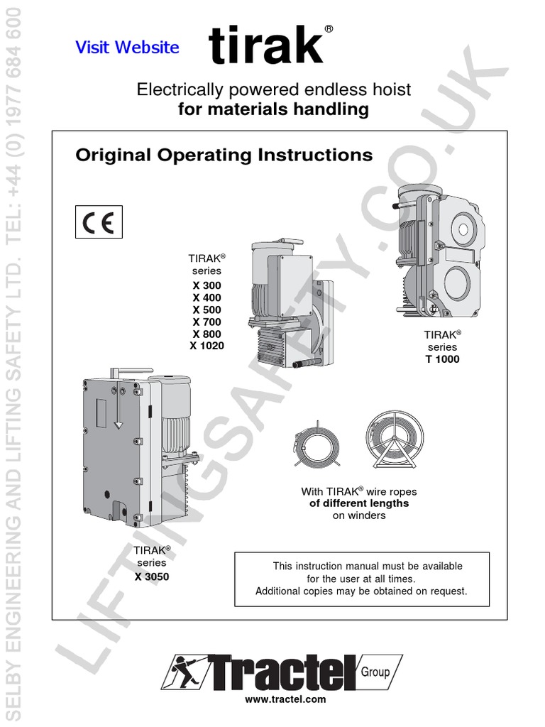 Tirak Full Specs | PDF | Elevator | Rope