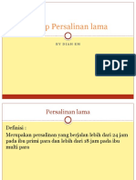 Askep Persalinan Lama