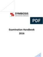 Exam Handbook 2016