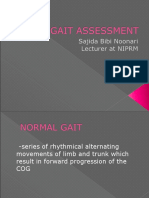 Lectrer 1 Gait Analysis