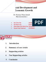 Financial Development and Economic Growth Analysis