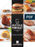 Livret Recettes de Porcelet, PORKETTO