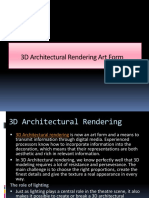 3D Architectural Rendering Art Form