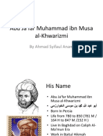 Biografi Al-Khawarizmi