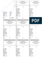 Form Nota Kosong