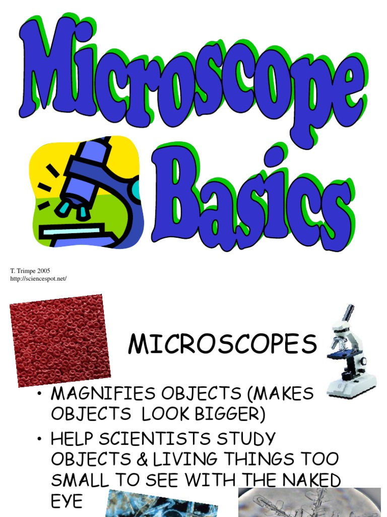 3.1 MicroscopeBasics | PDF | Lens (Optics) | Equipment