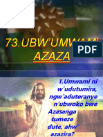 73.ubwo Umwami Azaza