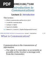 Intro To Communication