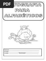 Ativ. Ortografia Para Alfabeticos