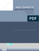 Disaster and Disaster Risk: Basic Concept of