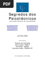 Segredos do psicoteste