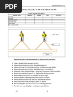 Lifting & Rigging Procedure For Piping | PDF | Elevator | Crane (Machine)