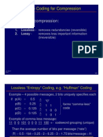 Source Coding For Compression: Types of Data Compression