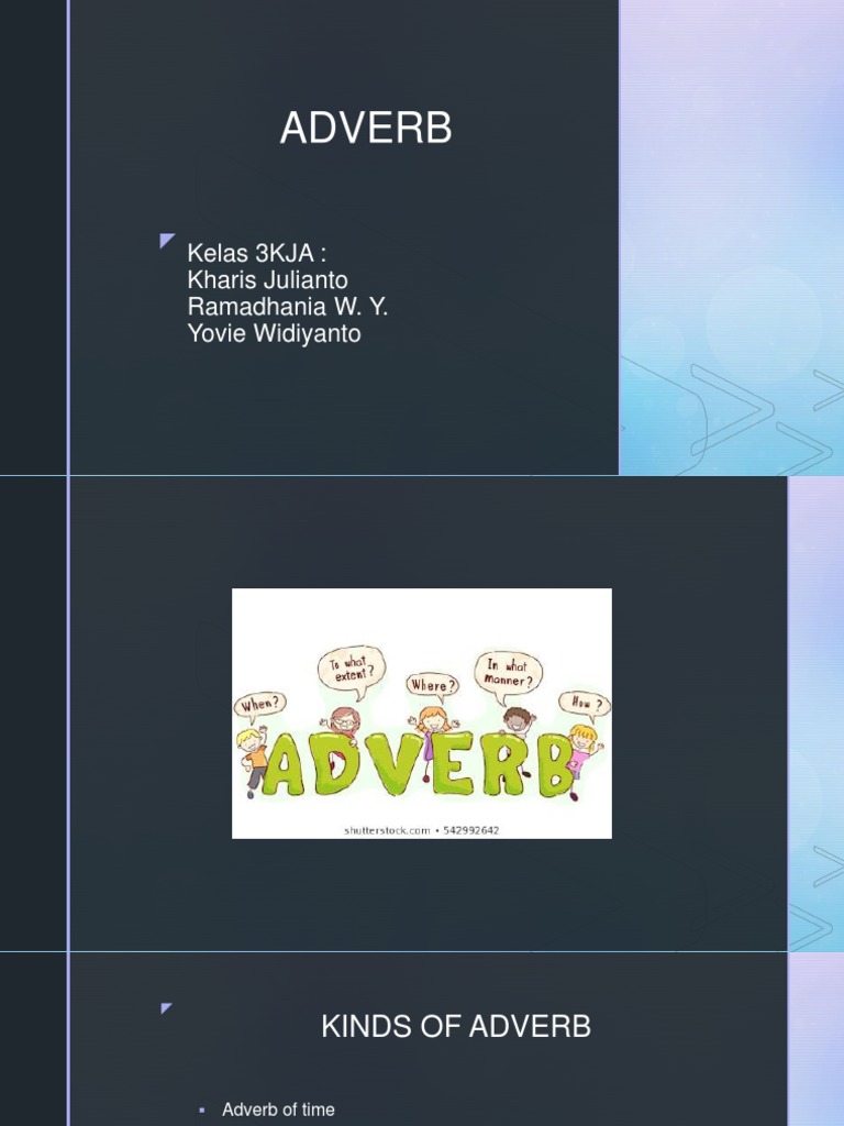 Adverb BIG PDF Adverb Syntax