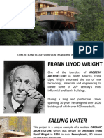 Falling Water: Concrete and Rough Stones On Frank Llyod Wright'S Kaufman House