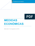 Medidas económicas de Macri tras la dura derrota en las PASO