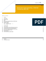 Production Subcontracting - External Processing (BJK - DE) : Test Script SAP S/4HANA Cloud - 12-04-19