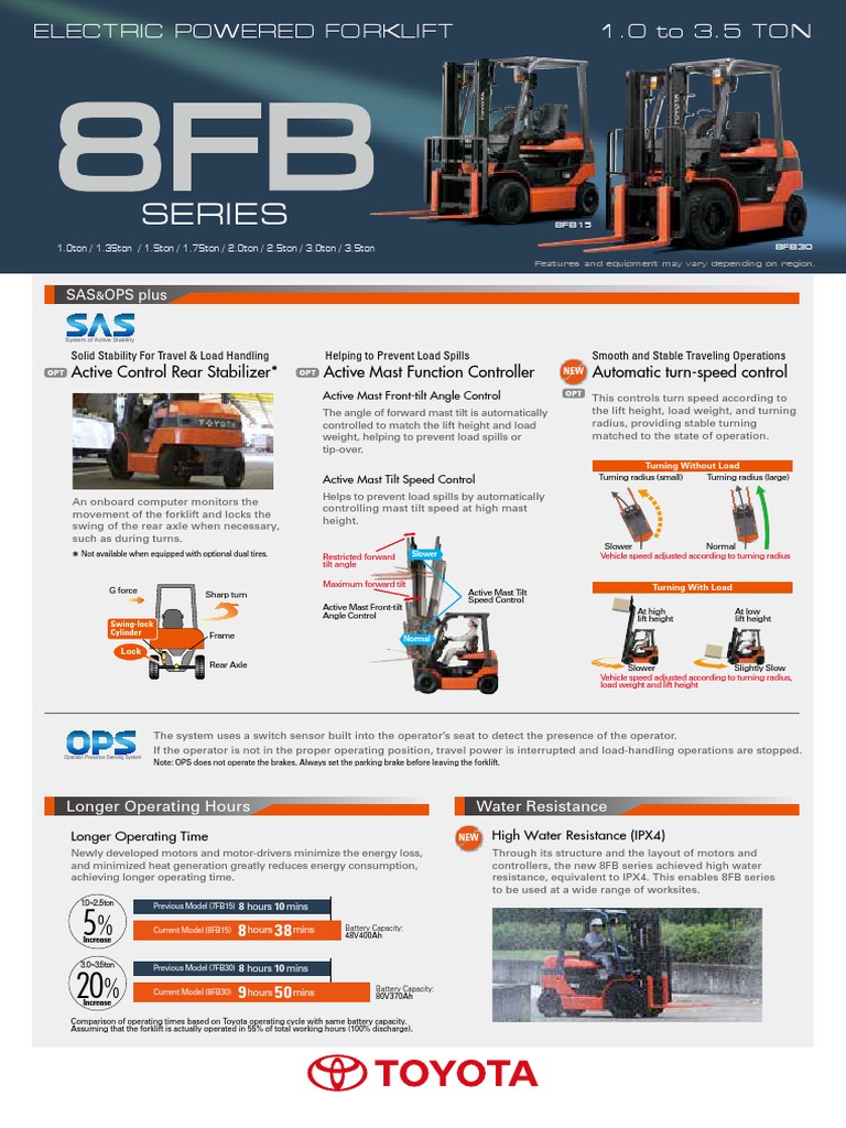 Toyota Forklift Pdf Seat Belt Electric Motor