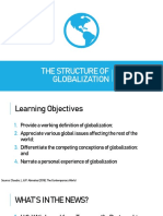 The Structure of Globalization