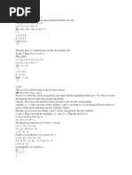 Interchange Rows 1 and 2.: CHAPTER 7 Matrix Algebra