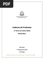 AAP - Recomendações de Matemática - 3ª Série Do Ensino Médio