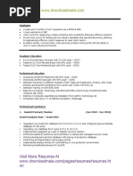 Downloadmela.com SAP 1 Year Experience Resume