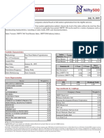 July 31, 2019: Portfolio Characteristics