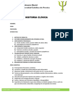 Formato de Historia Clinica