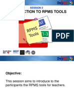 Introduction To Rpms Tools: Session 2