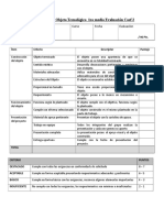 Construcción de Un Objeto Tecnológico 1ro Medio Coef2