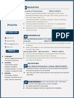 Blue General Personal Resume-WPS Office