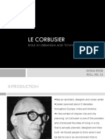 Le Corbusier: Role in Urbanism and Town Planning