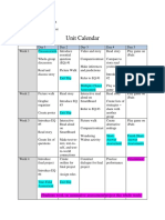 Assessment Calendar