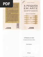Pesquisa Em Arte