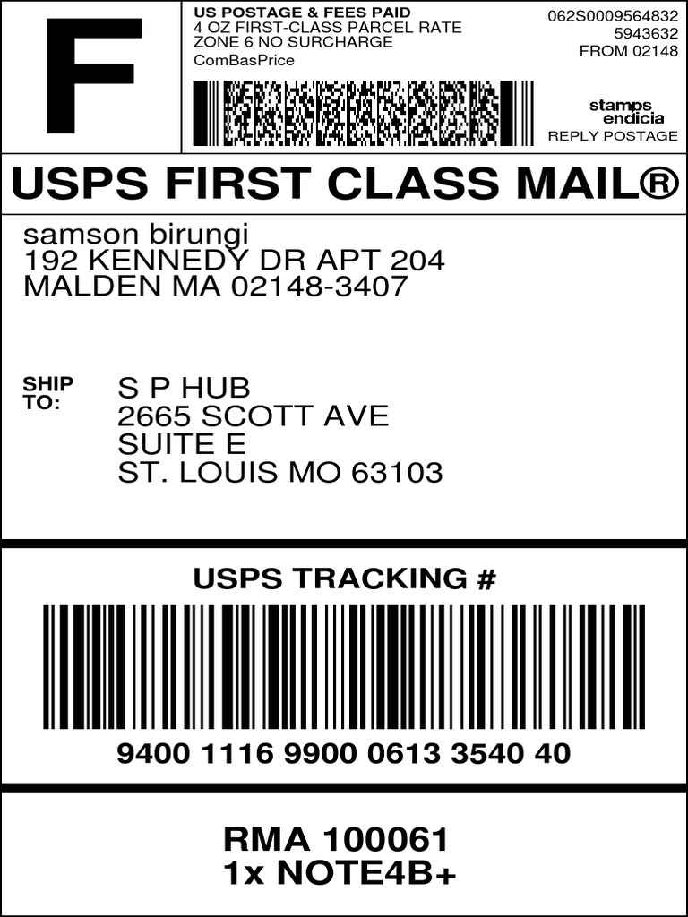 Labels 637013720550905035 | PDF | United States Postal Service ...
