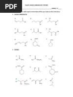 Ejercicios de Aminas y Amidas Resueltos | PDF | Ciencia y matemáticas