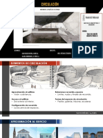 Circulación arquitectónica: elementos, relaciones y formas