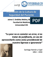 Promocion Cultura Seguridad del Paciente  mayo 20 de 2010 280510 l8.pptx