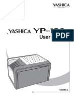 Yashica Yp-120 User Manual