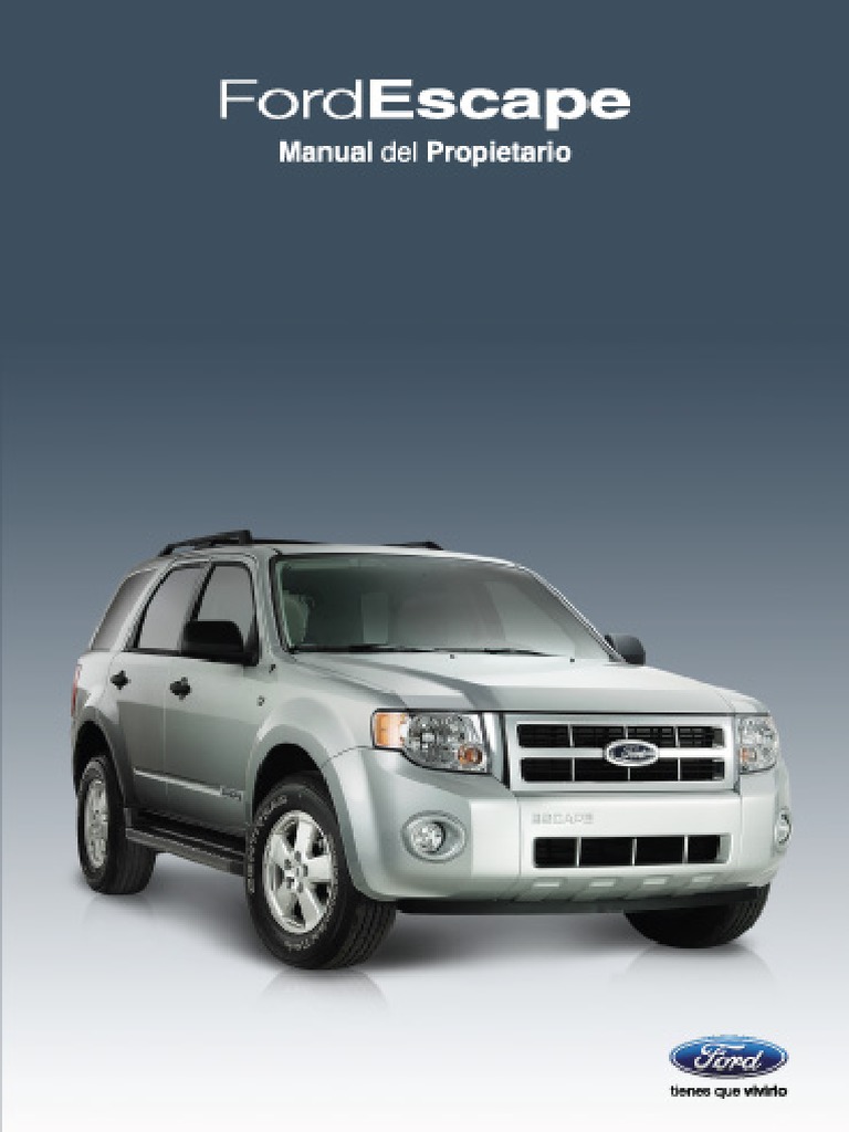 Ford Escape Manual PDF Teléfonos móviles Airbag
