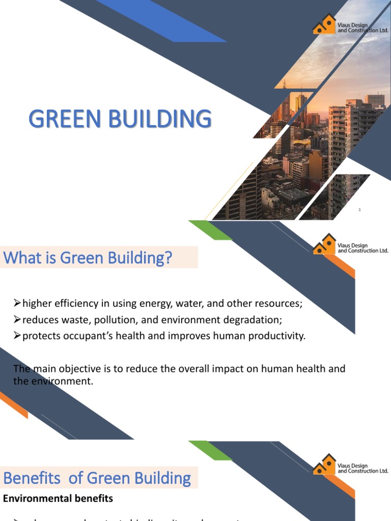 Principles of Green Building Benefits | PDF | Green Building | Life ...