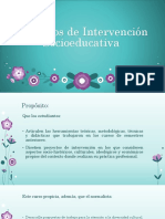 ProyectosIntervenciónSocioeducativa