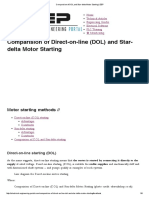 Comparision of DOL and Star-Delta Motor Starting _ EEP