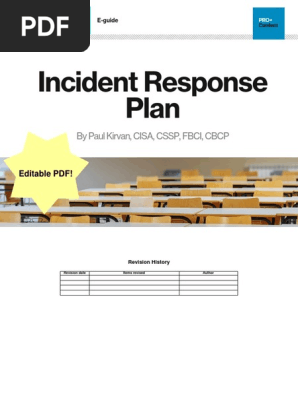 Incident Response Plan
